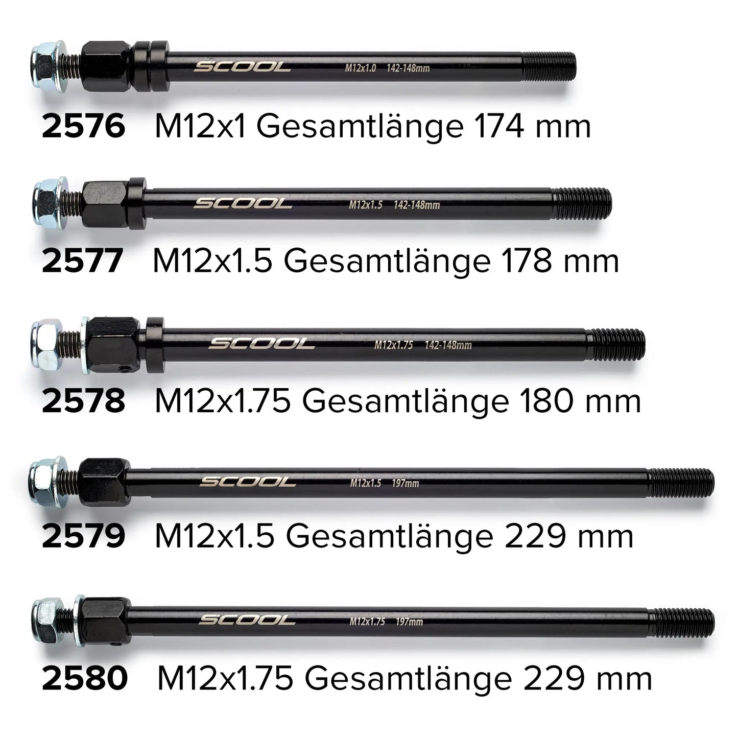 TAXXI thru axle