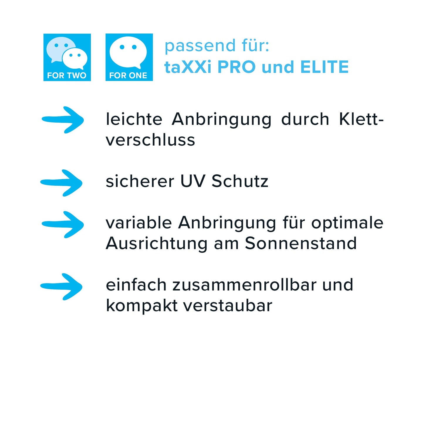 TAXXI sun protection