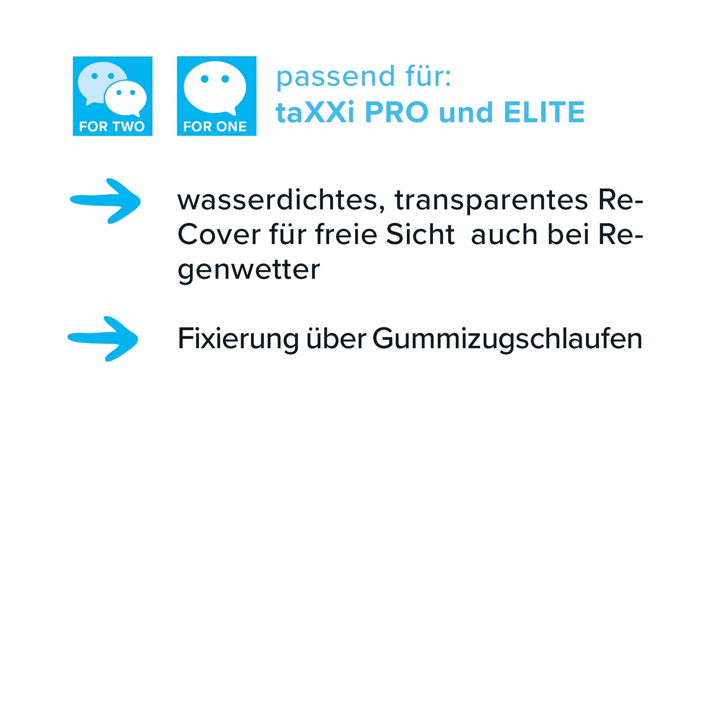 TAXXI rain cover