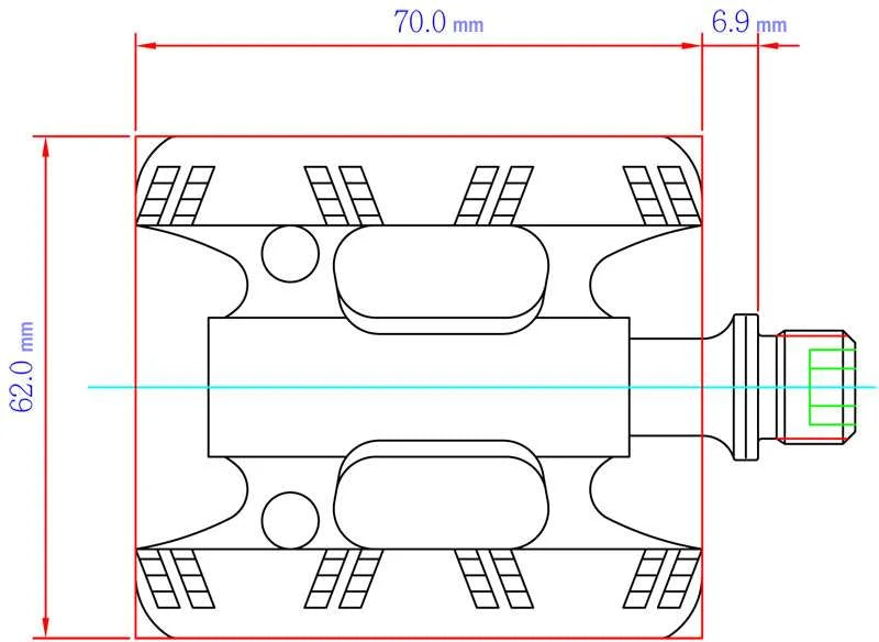 Reverse Components Youngstar pedals