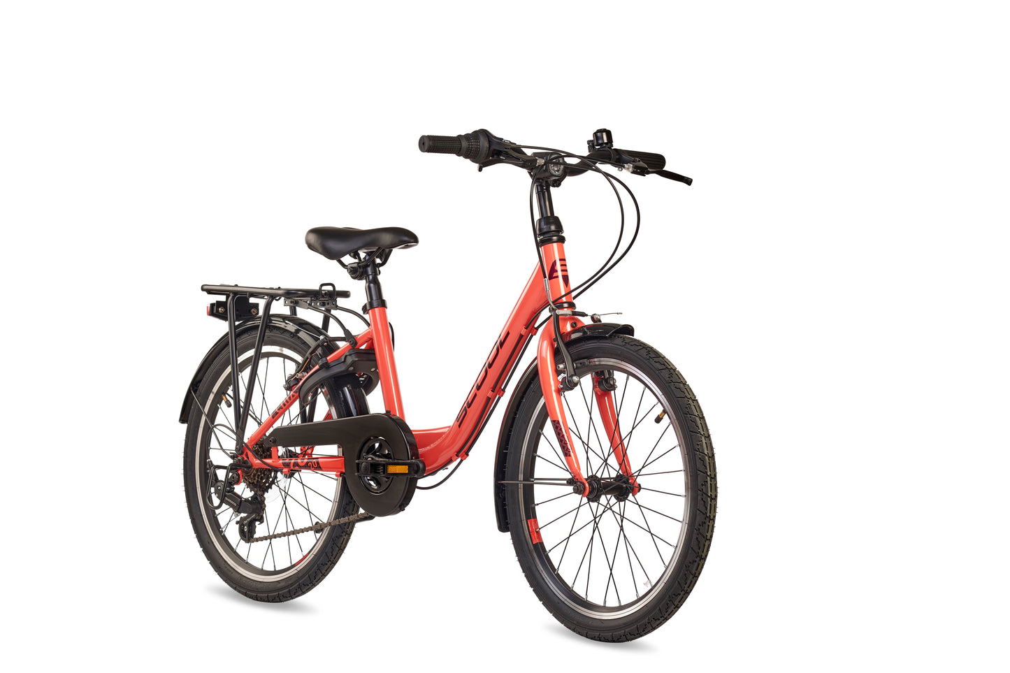S'COOL chiX 20-K6 - Corail/Rouge foncé