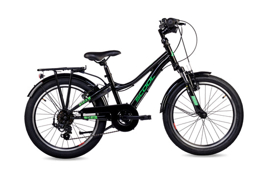S'COOL troX 20-K6 - Noir/Vert Fluo
