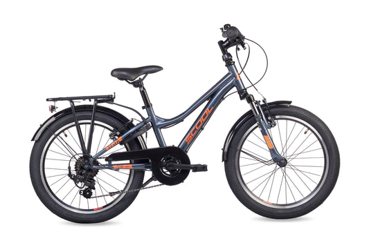 S'COOL troX 20-K6 - Gris foncé/Orange 