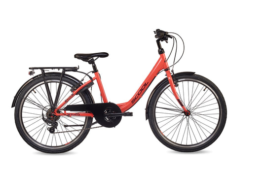 S'COOL chiX 24-K6 - Corail/Rouge foncé