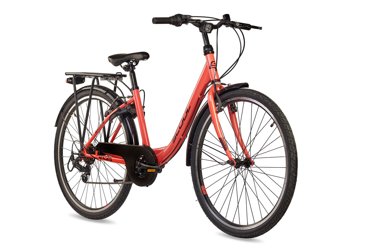 S'COOL chiX 26-K6 - Corail/Rouge foncé