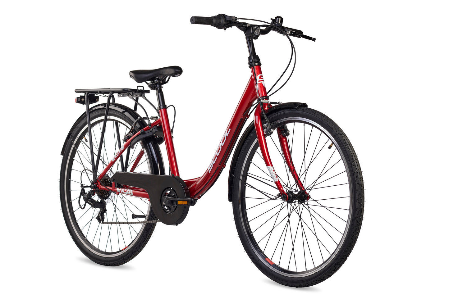 S'COOL chiX 26-K6 - Rouge/Blanc