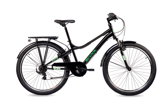 S'COOL troX 26-K6 - Noir/Vert Fluo