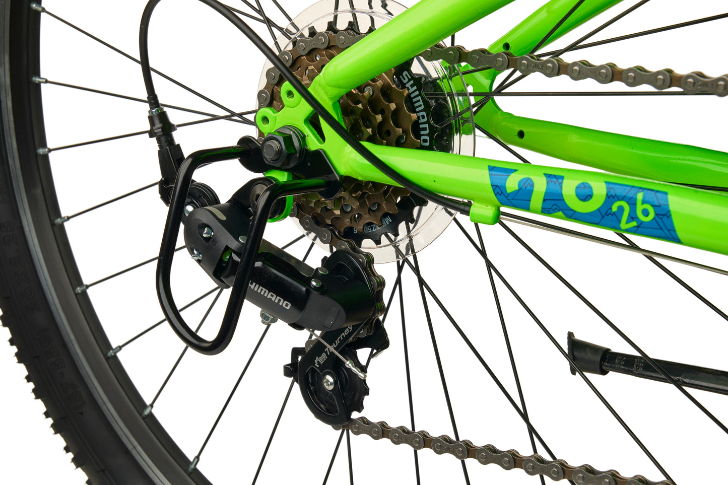 S'COOL Xroc 26-K6 - Vert fluo/Océan